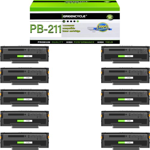 greencycle PB-211 Toner Cartridge Replacement Compatible for Pantum PB211 PB-211E