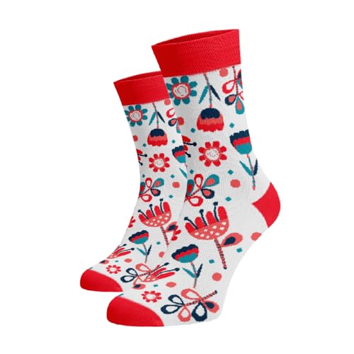 BENAMI | Lustige Socken mit Folklore-Muster | Baumwoll-Hochsocken für Damen und Herren BENAMI | Lustige Socken mit Folklore-Muster | Baumwoll-Hochsocken für Damen und Herren