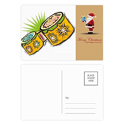 Cartes postales Père Noël mexicain pour vos vœux et décoration festive