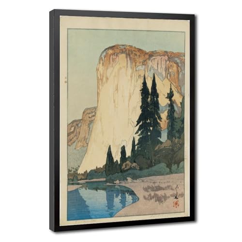 Hiroshi Yoshida El-capitan impression sur toile 50x75 cm pour décoration murale de salon