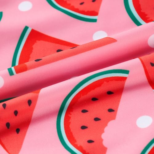 Image of Girls Swimsuit One-piece Bikini Set Two Sets Matching Bathing Suits 2-6T Adjustable Strap Summer Beach