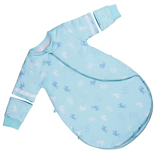 POPETPOP Saco de Dormir para Bebés de Algodón Saco Patadas de Manga para Invierno y Descanso