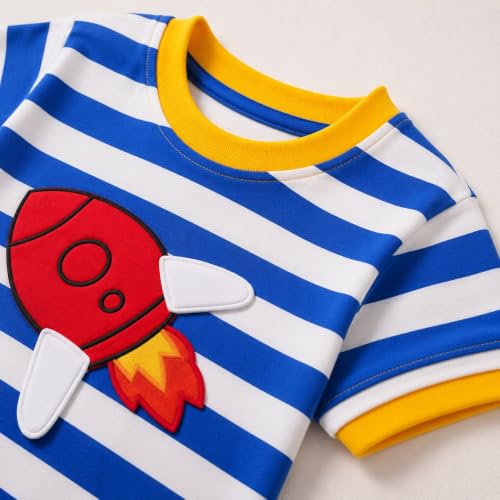 Image of Googo Gaaga Boys Clothing Set | Boys T-Shirt and Denim Pant Set