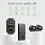 Smart Keyless Entry Door Lock with 2 Knobs,Front Door Lock Handle Set,Electronic Digital Keypad Deadbolt,Auto Lock,50 User Codes,Voice Prompts,Anti-Peeking Password,Home, Apartment,Satin Nickel