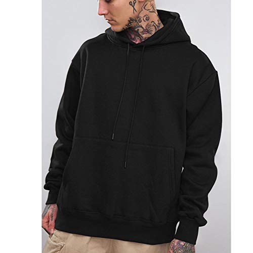 VFIVE UNFOUR Hip Hop Multi-colour Oversized Thick Cotton Hoodies Sweatshirts Solid Color Fashion Pullover3