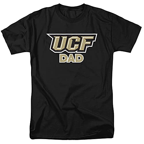 University of Central Florida UCF UCF Knights Official Dad Unisex Adult T Shirt,Black, Large