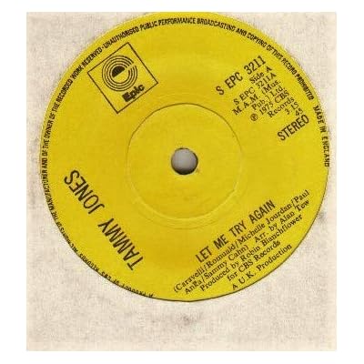TAMMY JONES - LET ME TRY AGAIN - 7 inch vinyl / 45
