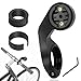 Manillar Bicicleta Soporte Bicicleta Compatible para GPS Garmin Edge 530 540 520 510 500 200 130 20 25 800 810 820 830 810 1000 1040 1030 Soporte GPS Bicicleta Soporte para Ciclocomputador Negro