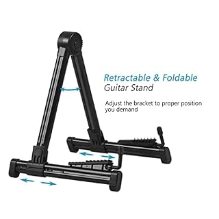 JHHDP Support de guitare électrique universel pliable pour basse électrique et acoustique Cadre en A Accessoires de… - Les Beatles, Paul McCartney, John Lennon, RIngo Starr, George Harrison JHHDP Support de guitare électrique universel pliable pour basse électrique et acoustique Cadre en A Accessoires de… – Image 4