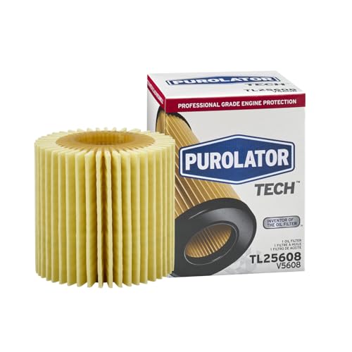 Image of Purolator TL25608 PurolatorTECH Cartridge Oil Filter Compatible With Toyota Camry, RAV4, Highlander, Tacoma, Sienna, Avalon, Lexus RX350 and ES350