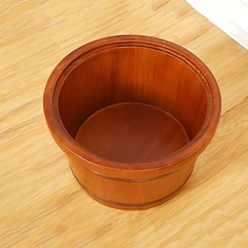 Barril de madera para spa de pies y pedicura miniatura 2