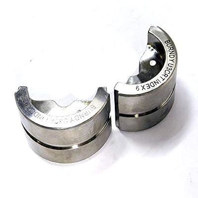 Burndy U3CRT Stainless Steel U Die, Index 9, White