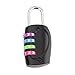ZEILINGERY 4 Digit Combination Padlocks Combination Lock, Suitable for School、Home、Office、Storage Lockers、Gym Lockers、Drawers、Cabinets、Toolboxes、Luggage Suitcase Baggage Locks