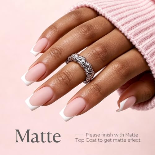 Image of AZUREBEAUTY 18ML Milky Pink Jelly Sheer Natural Gel Nail Polish | Jelly Pink Natural Translucent Soak Off UV /LED Gel Polish for French Tips, High Gloss Nail Art Gel for DIY Manicure Salon Use