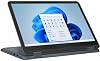 Lenovo 82VQ000EUS Notebook convertible 2 en 1 de 12.2" - WUXGA - 1920 x 1200 - Intel N100 de 4 núcleos - 4GB RAM total - 4GB memoria integrada - 128GB SSD - gris pizarra 2