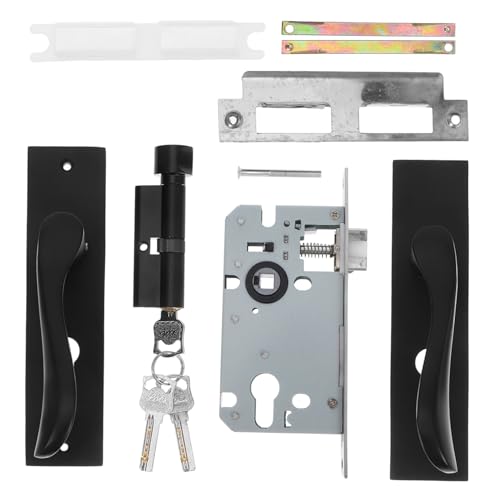 CHILDWEET 1Juego Cerradura de Puerta Interior con Perilla Antirrobo Instalación Rápida y Manija Resistente para Dormitorios Seguridad