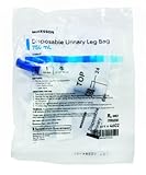 McKesson Urinary Leg Bag - 4602EA - 750 mL, 1 Each / Each