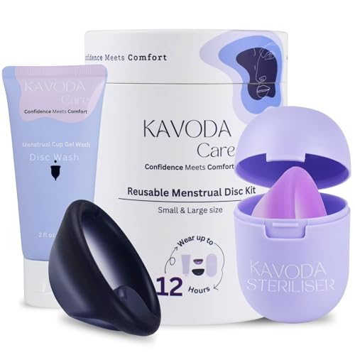 Menstrual Discs - Reusable Medical-Grade Silicone