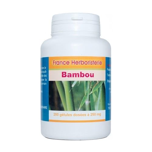 GELULES BAMBOU (Thabashir) 200 gélules dosées à 250 mg.