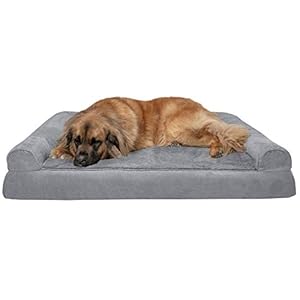 Furhaven Orthopedic Sofa Hundebett, Jumbo Plus