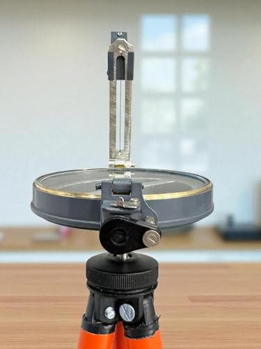 Brújula Prisma Profesional para Topografía, Trabajo Geológico y Navegación – Brújula Duradera y Portátil con Montura para Trípode y Mecanismo de Mira para Navegación Geológica miniatura 3