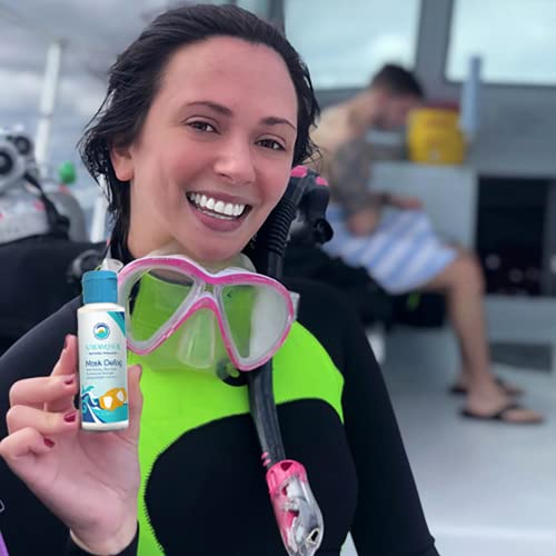 Mask Defog Biodegradable Formula Defogger Coating | 2 Fl Oz Reef Friendly Anti Fog Mask For Glasses, Snorkel Mask, Scuba Divers, Ski Goggles And Sports Glasses Equipment | Paraben Free | Pack Of 1 By Stream2Sea #TOP4