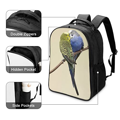 Sac d'école cool 3D perruche et sacs à dos de mode pour enfants - 4