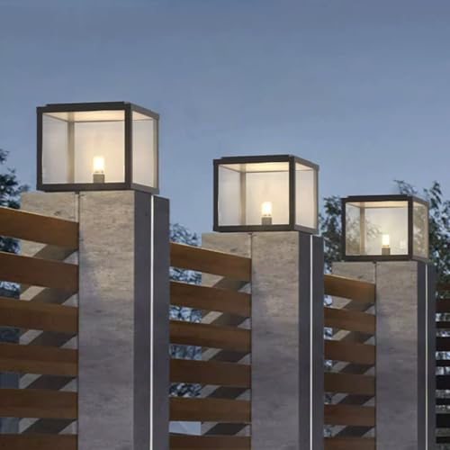 Farolas exteriores con control y luces LED para iluminación de muelle o terraza 7