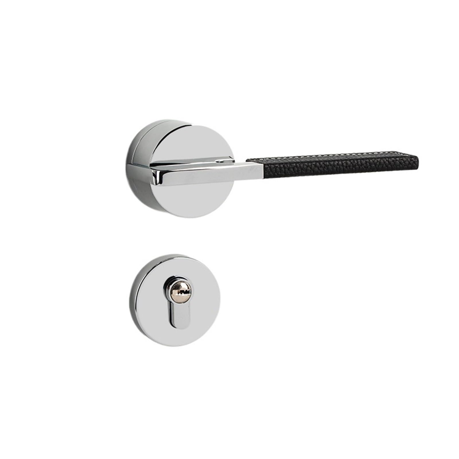 Serrure de porte magnétique en bois pour intérieur silencieux et discret