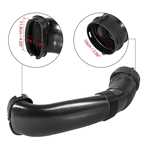 X Autohaux Car Engine Air Intake Hose Air Filter Hose For Bmw X6 X5 13717571344 13717624210 #TOP3