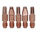 10Pcs/set Welding Torch Accessories Consumables 0.8/1.0/1.2mm Torch Nozzle Tip Holder Welding Equipment