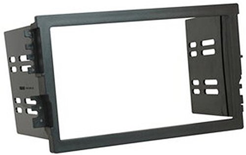 Scosche NN1496B Compatible with 2002-04 Nissan Altima DIN w/Molded Pocket Dash Kit Black
