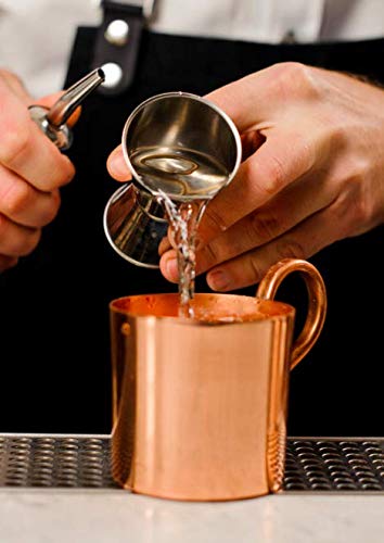 Hudson & Lane Stainless Steel Cocktail Barware Double Measuring Jigger 1 Oz X 1.5 Oz #TOP4