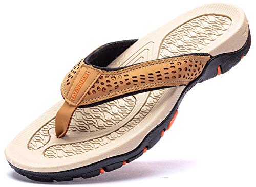 GUBARUN Men's Sport Flip Flops