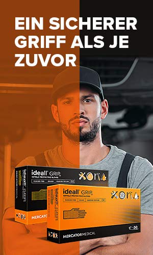 Guanti In Nitrile Nero Icoguanti PalmPro 774 Hi-Grip