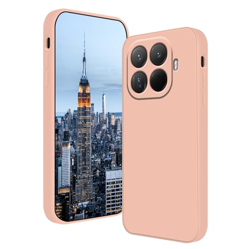 Wousunly �P�[�X�ƌ݊���������܂�Xiaomi 17T Pro �P�[�X�t�̃V���R�� �ϏՌ� For Xiaomi 17T Pro�J�o�[���^ �y�� �w��h�~�_�� �l�C �����Y�ی� (�s���N)