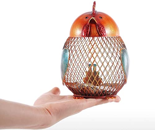 Money Bank, Chicken Shaped Piggy Bank, Iron Chick Money Saving Box, Decorative Modern Sculpture, Creative Animal Piggy Bank, Gifts For Kids #TOP11