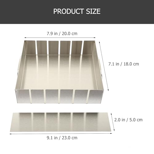 Molde para cortar turrón de acero inoxidable de alta calidad para panadería profesional 3