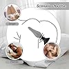 2RTA8-4 Pieces Easy to Use Silicone Exercise Anil Plug Kitof Various Sizes for Games in The Bedroom (Black) #3