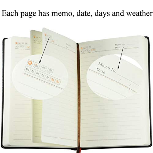 Lemical Thick Leather Journal Notebook 720 Pages Writing Journal Thick Notebook 360 Sheets Lined Paper Journal Notebook Travel Diary Ideal Gift For Anniversary Birthday Holiday Mothers Day #TOP3