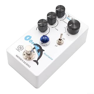 Lioaeust Mosky Dolphin Distortion Overdrive Pédale de guitare électrique à 4 modes de sélection - Les Beatles, Paul McCartney, John Lennon, RIngo Starr, George Harrison Lioaeust Mosky Dolphin Distortion Overdrive Pédale de guitare électrique à 4 modes de sélection – Image 5