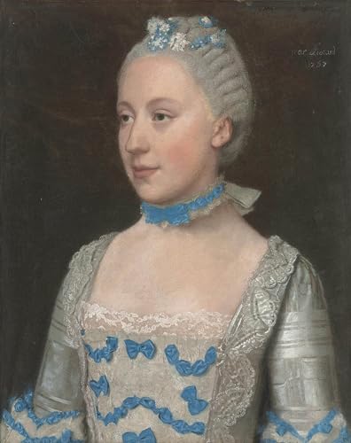 Portrait de Madame Saint pol Liotard Impression Sur Toile Poster Peinture Décoration Salon