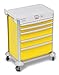 Detecto, 2022975, Mobile Care Medical Cart, Electronic, Individual Drawer Lock & Sensor