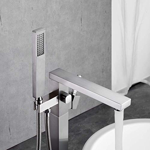 Ensemble de douche complet en laiton avec fixation au sol robuste - 4