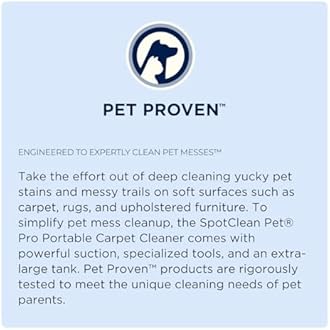 Bissell SpotClean Pet Pro Portable Carpet Cleaner, 2458