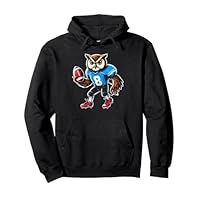 Owl American Football Boys Kids Pullover Hoodie