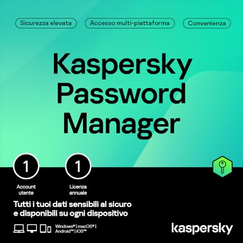 Kaspersky Password Manager │ Dispositivi illimitati │ 1...