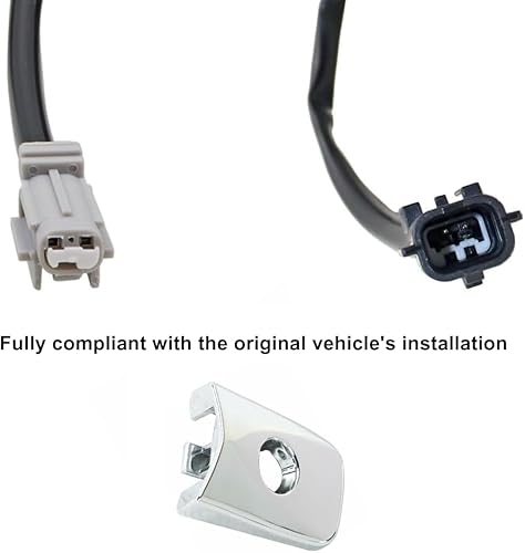 Miniatura 7 de Manija de puerta exterior compatible con Nissan Sentra 2013-2016, manija cromada de repuesto para Nissan MaximaMurano 2009-2014, Leaf 2011-2017,