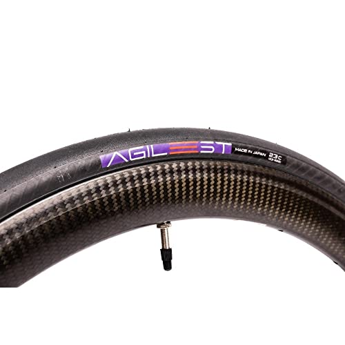 Panaracer Agilest Folding Road Tyre: Black/Black 700x25c, Black / Black - Image 2