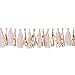 Ginger Ray Pink And Gold Foiled Baby Shower Party Tassel Garland 16 Pack